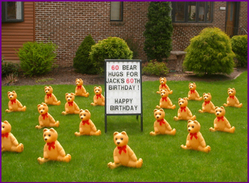 Bear Lawn Announcement